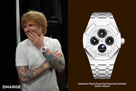 ed sheeran white audemars piguet|ed sheeran watch value.